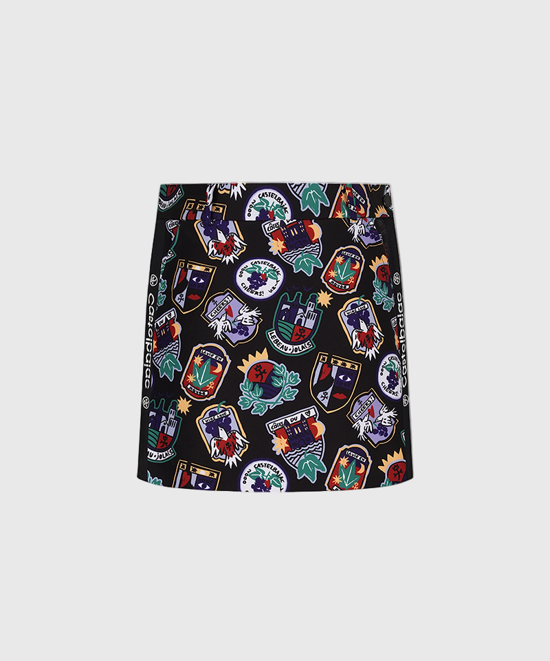 Castelbajac Women's Full-Length Pattern Culottes - Mix