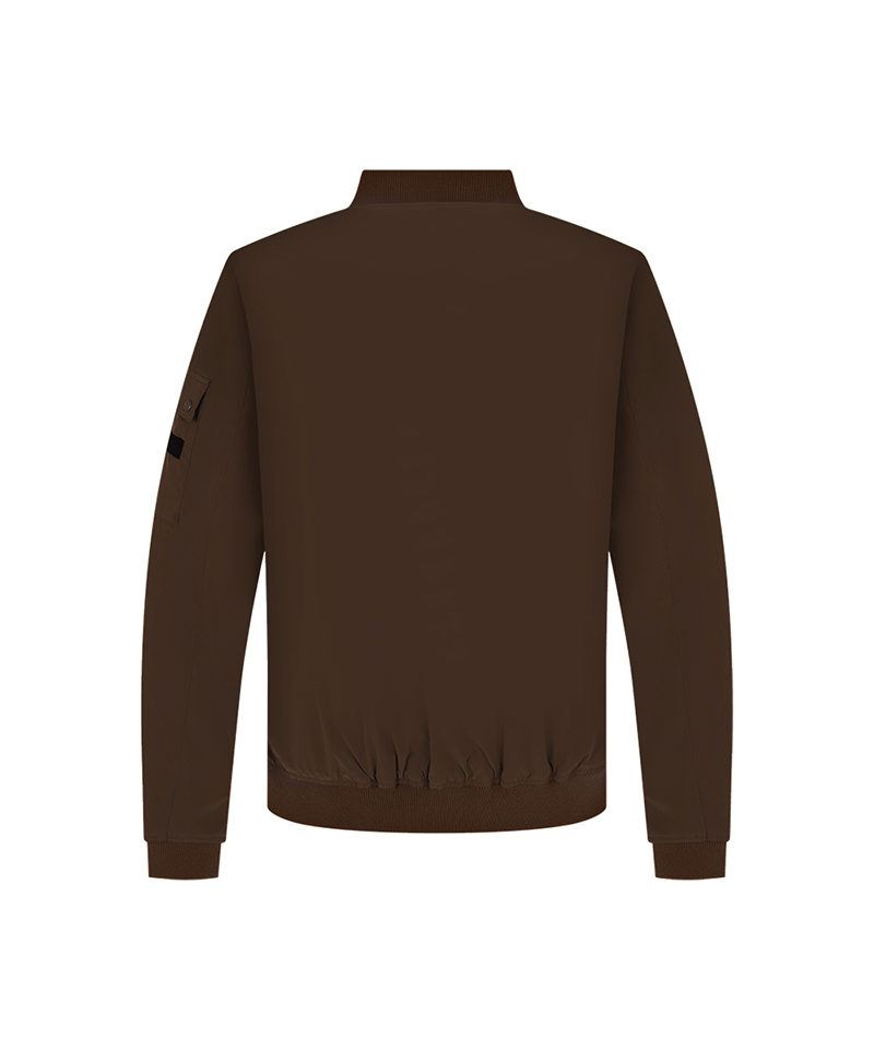 Castelbajac Men's Black Lined Cut-Out Blouson Jumper - Brown