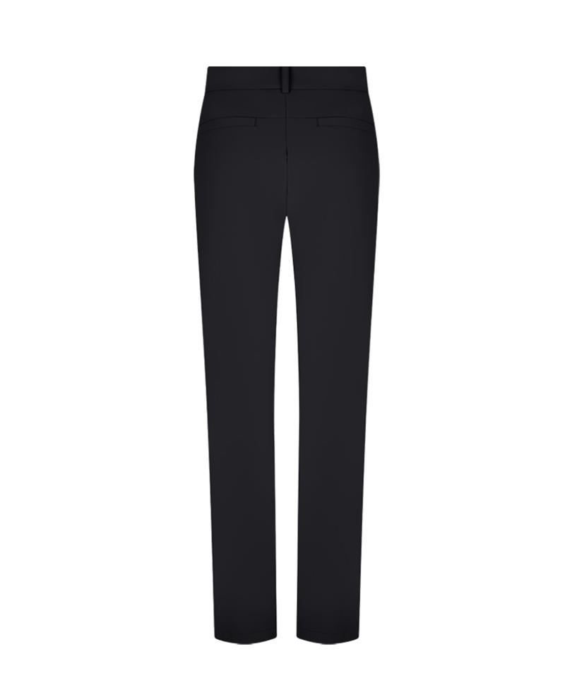 Castelbajac Women's Side-Slit Slim Pants - Black