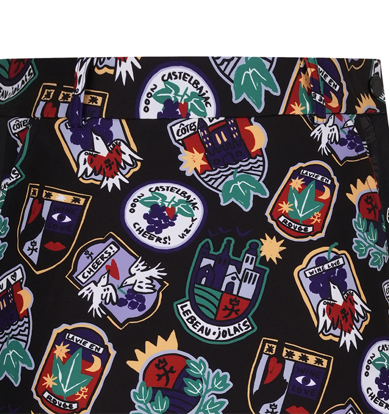 Castelbajac Women's Full-Length Pattern Culottes - Mix