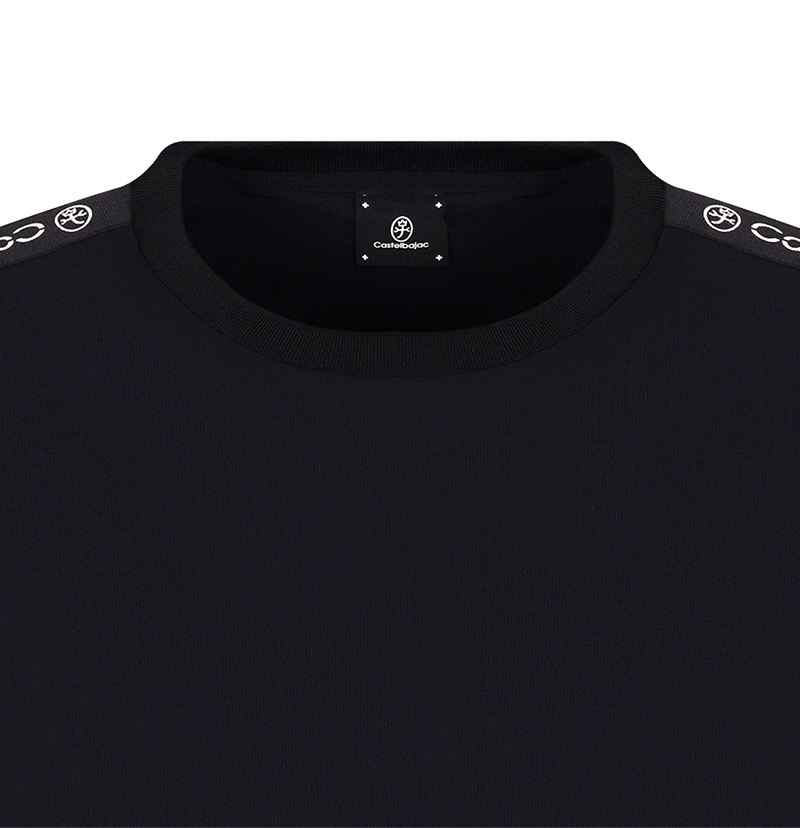 Castelbajac Men's Logo Point Anorak Jumper - Black