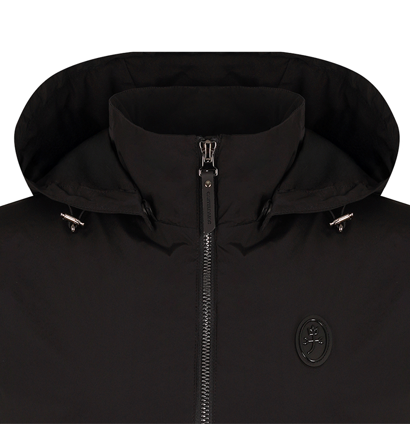 Castelbajac Women's Detachable Hooded Zip-Up Vest - Black