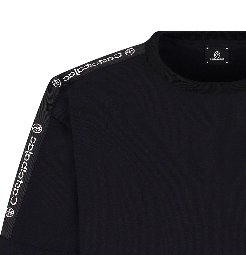 Castelbajac Men's Logo Point Anorak Jumper - Black