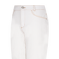 Castelbajac Men's Embroidered Point Standard Denim Pants - Ivory