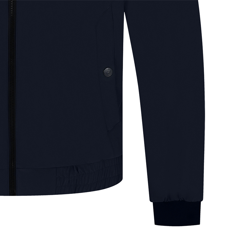Castelbajac Men's Sleeve Pocket Bomber Jumper - Navy