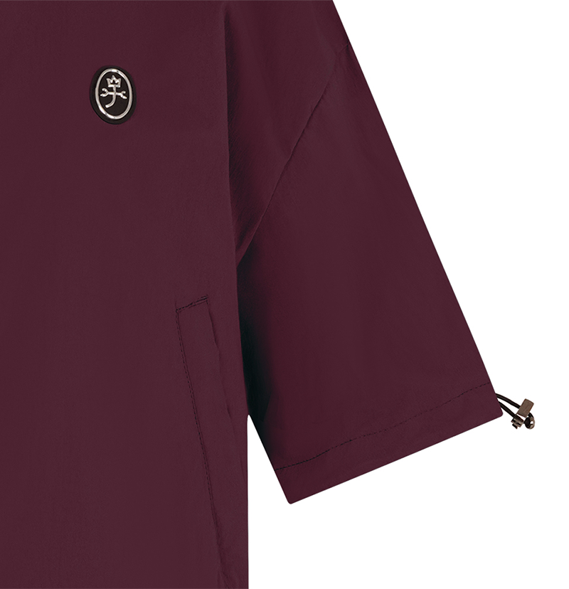 Castelbajac Women's String Zip-Up Short-Sleeve Vest - Purple