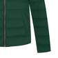 Men's Lightweight Duck Down Padded Jumper - Green