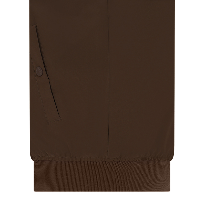 Castelbajac Men's Black Lined Cut-Out Blouson Jumper - Brown