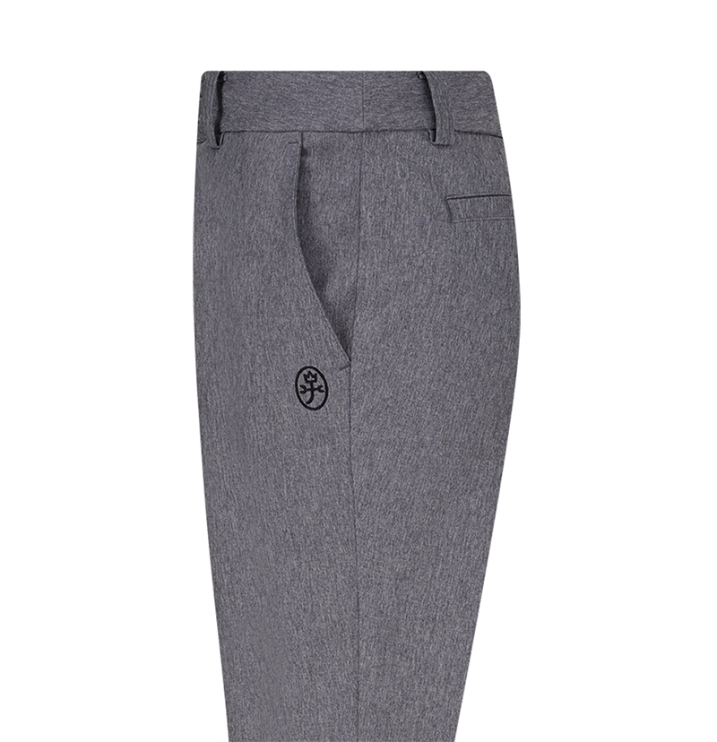 Castelbajac Men's Artwork Point Standard Pants - Grey