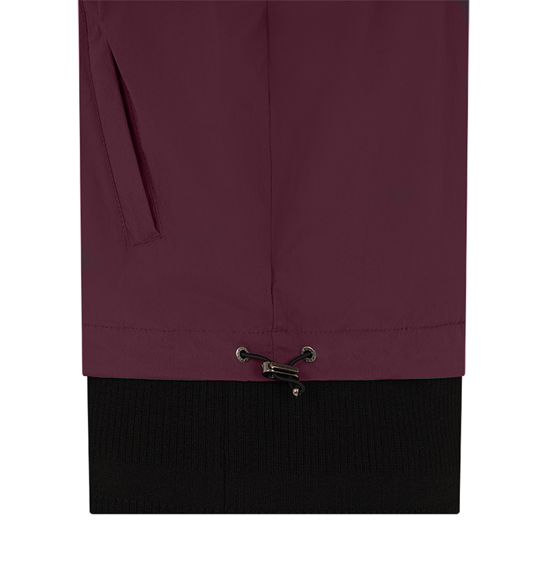 Castelbajac Women's String Zip-Up Short-Sleeve Vest - Purple