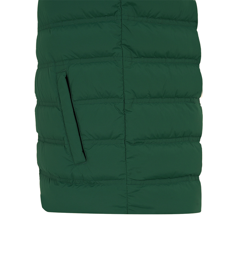 Men's Lightweight Duck Down Padded Jumper - Green